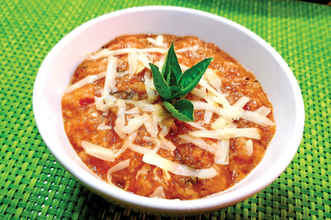 Bread tomato porridge recipe
