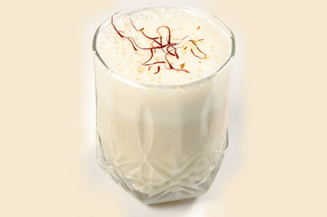 Date and nut dessert