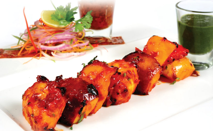 চিকেন Fruit কাবাবের মজা