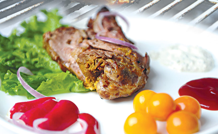 গ্রিলারে রাঁধুন মুরগি