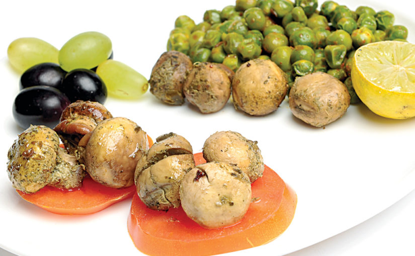 জুসি মাশরুম আর ম্যারিনেটেড কপি