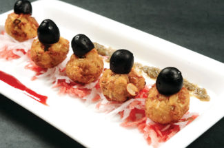 Fried balls with Gourd