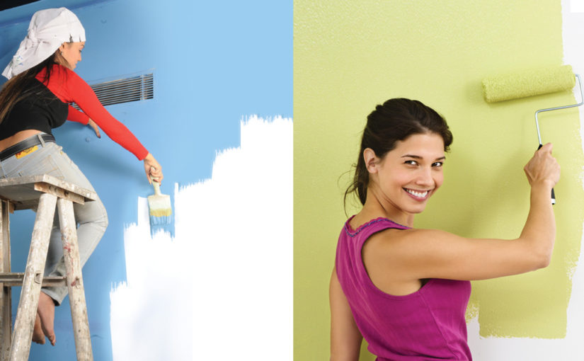 নিজেই করুন ঘরের পেইন্ট