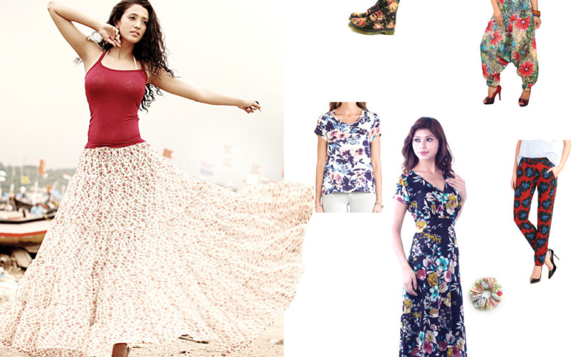 ফ্যাশনে ফ্লোরাল প্রিন্ট