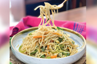 Veggie Noodles resturaunt style