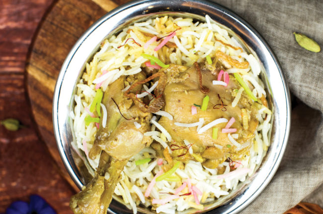 সুফিয়ানা চিকেন বিরিয়ানি ও জিরা রাইস