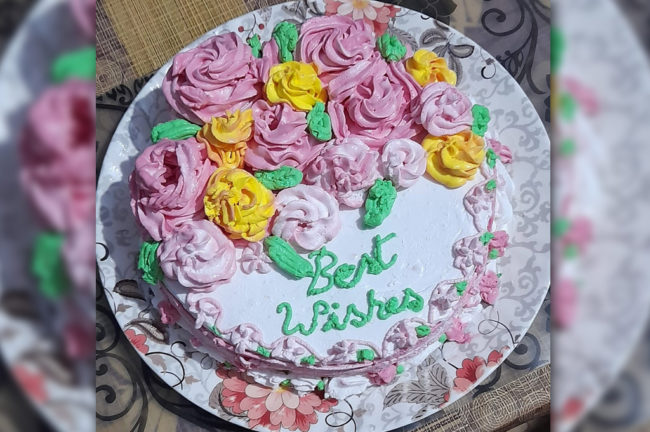 কেক বেক করার মজা