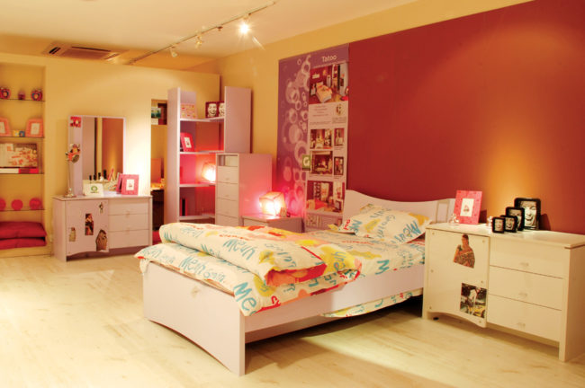 টিন-এজার্স রুম ডেকর