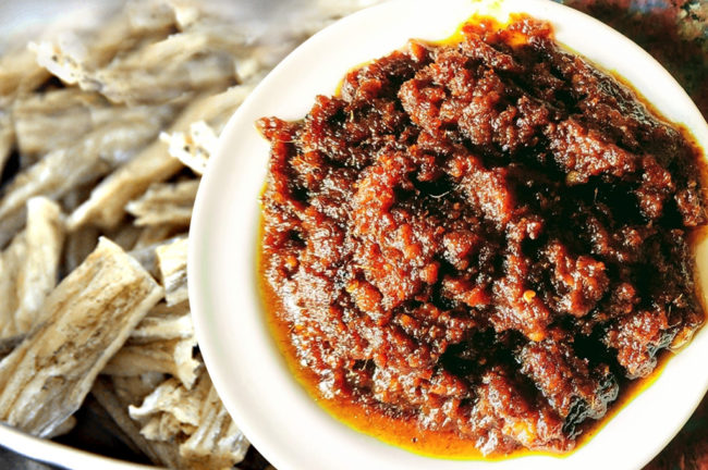 গরম ভাতে মাছ-বাটা