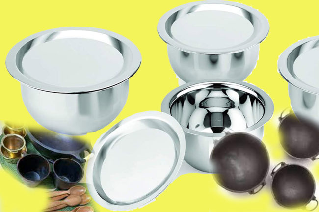 বাসনপত্রের সঠিক যত্ন