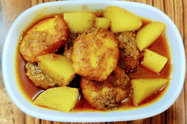 অষ্টমীতে নিরামিষ পদ