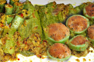 Bengali cuisine with Snake gourd