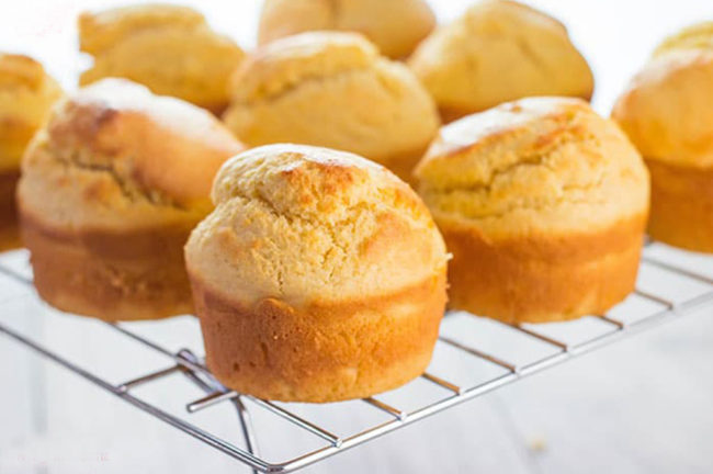 বাড়িতেই বানান সুস্বাদু ভুট্টার আটার Muffins