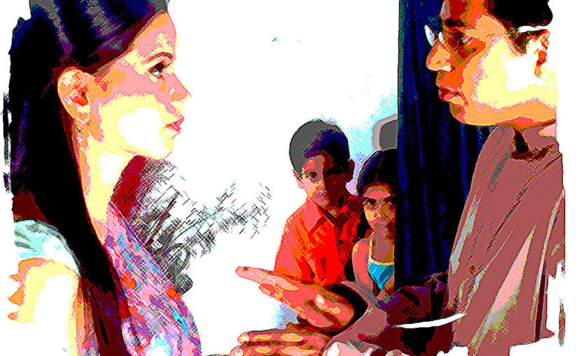 বাচ্চাদের সামনে ঝগড়ায় সম্পর্কেরই ক্ষতি