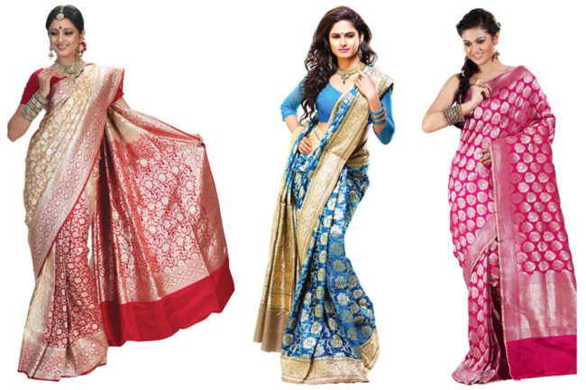 Benarasi sarees in fashion
