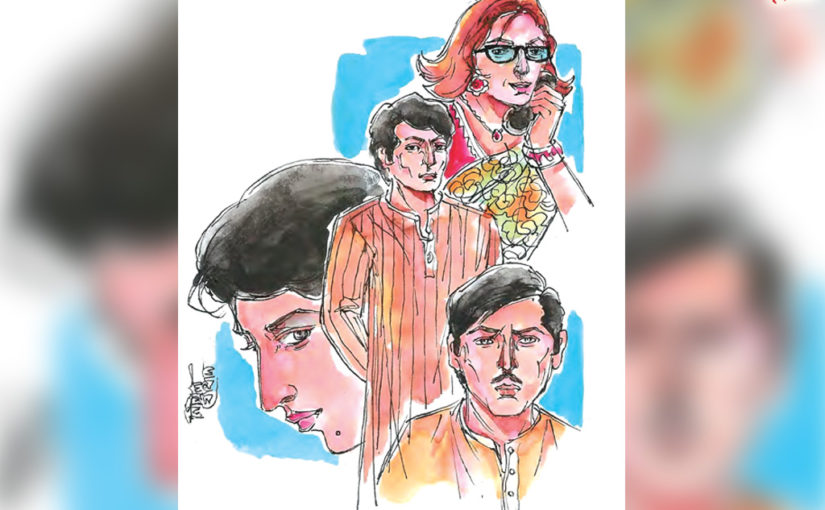 যে যেখানে দাঁড়িয়ে