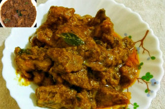 Mutton lever curry