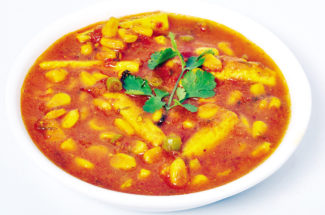 Corn Paneer Curry recipe