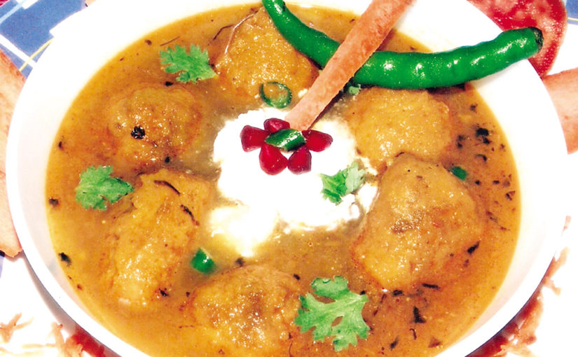 কিচেনে  কোফতার মজা