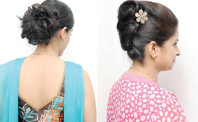 গরমের খোঁপা