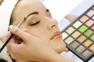 Sometimes makeup can cause skin allergy