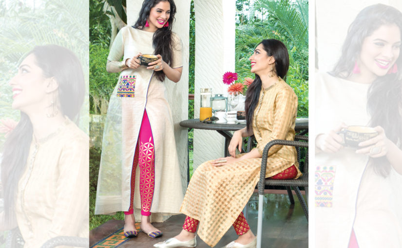 কুর্তিতে ফ্যাশনেবল