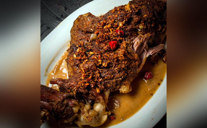 নবমীর ভোজে মশলাদার রান