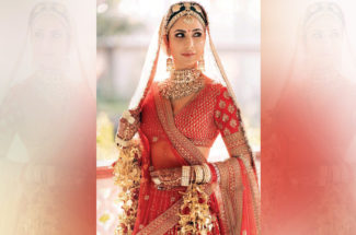 Celebrity wedding attire: Katrina Kaif and Vicky Kaushal