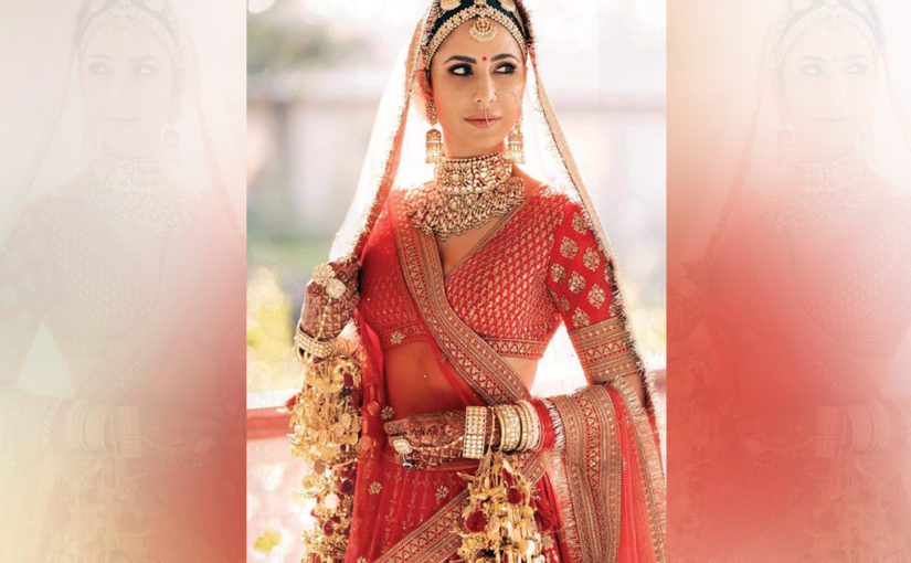 তারকাদের বিয়ের সাজ-পোশাক: ক্যাটরিনা কইফ এবং ভিকি কৌশল