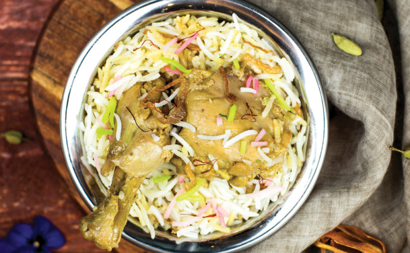 সুফিয়ানি চিকেন বিরিয়ানি আর ওয়ালনাট প্যানকেক