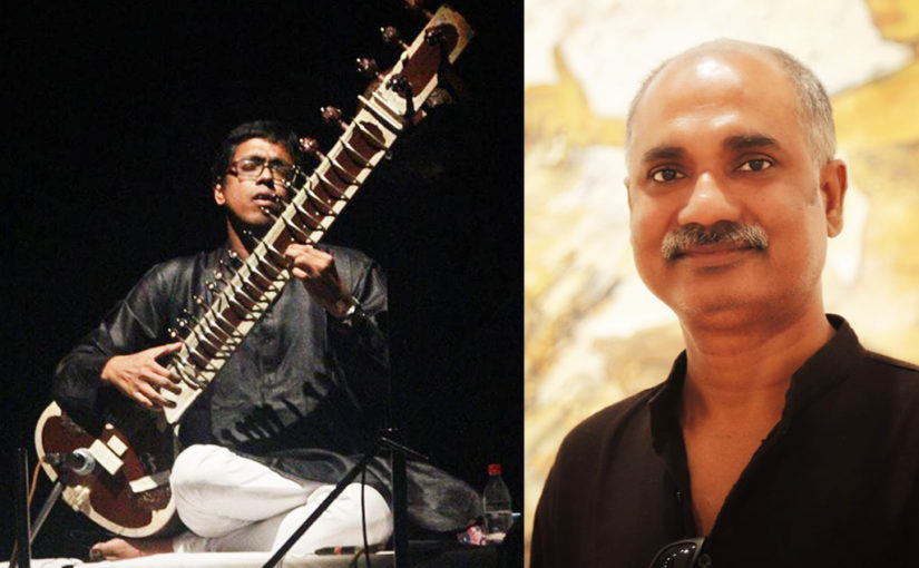 সেতার ও চিত্রকলার যুগলবন্দীতে কলকাতা-য় বর্ণময় হয়ে উঠতে চলেছে ‘শ্রাবণ’ সন্ধ্যা