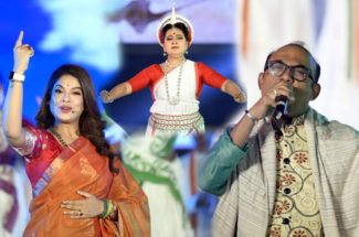 কলকাতা-র ভিক্টোরিয়া মেমোরিয়াল-এ পালিত হল পরাক্রম দিবস