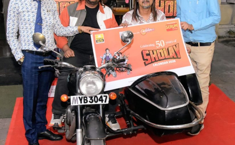 ক্যালেন্ডার-এ প্রকাশ পেল ‘শোলে’ ছবির কিছু স্মরণীয় মুহূর্ত