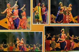 বসন্ত উৎসবকে বর্ণময় রূপ দিলেন ডোনা গঙ্গোপাধ্যায়